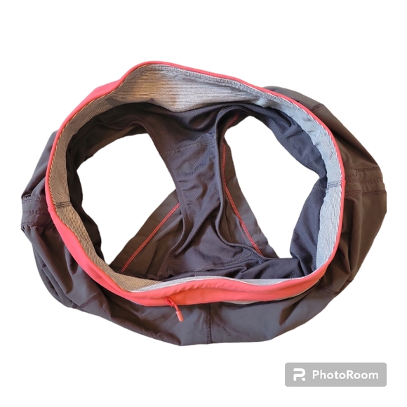 Lululemon Gray/Pink Speed Shorts - Picture 6 of 7